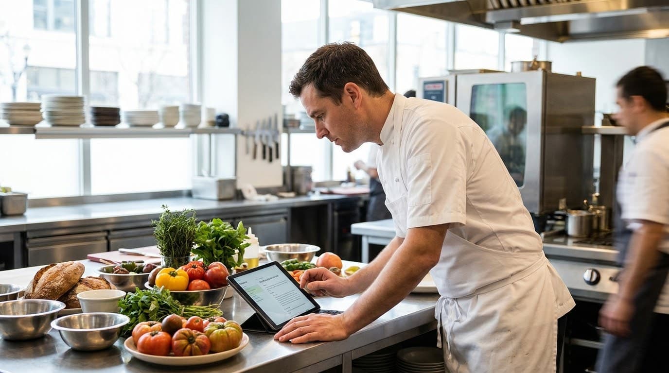 Chef en cuisine